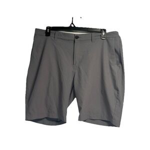 Travis Mathew‎ Golf Shorts Men's 40 Gray Performance Stretch 9" Inseam Pockets